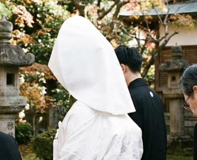 白無垢姿のイメージ（オリジナル画像）